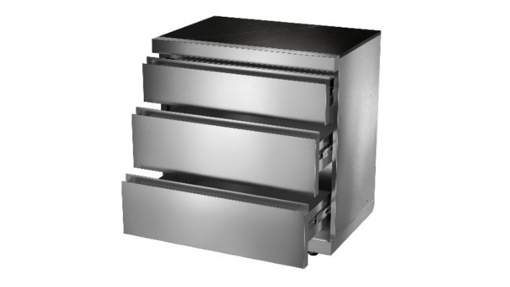 Filing cabinet outlet grill